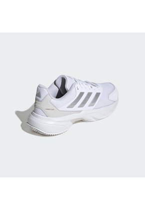 Tenis Tenis Blanco Adidas Courtjam Control 3 Arcilla Mujer