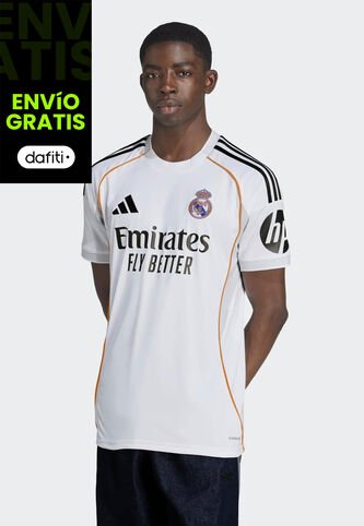 Camiseta Real Madrid adidas Performance Local 25/26 Blanco adidas Performance