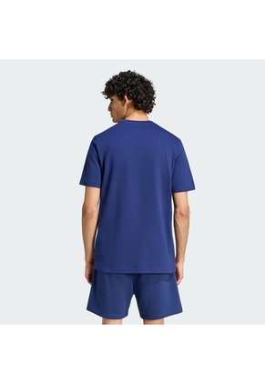 Camiseta Estampada Entrenamiento Azul Adidas Collegiate Lineage