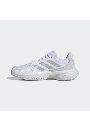Tenis Tenis Blanco Adidas Courtjam Control 3 Arcilla Mujer