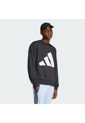 Buzo Negro Adidas Essentials French Terry