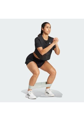 Camiseta Entrenamiento Negro Adidas Train Essentials Boxy Mujer