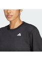 Camiseta Entrenamiento Negro Adidas Train Essentials Boxy Mujer de adidas Performance
