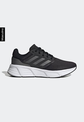 Tenis Running Negro-Gris-Blanco adidas Performance Galaxy 6