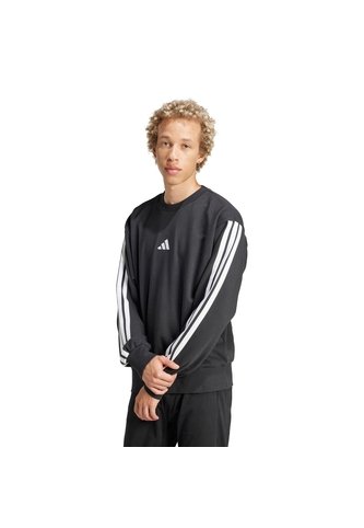 Buzo Entrenamiento Negro Adidas Essentials 3-Stripes French Terry adidas Performance