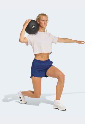 Short Training adidas Performance Workout Essentials 2 en 1 Azul