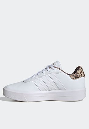 Tenis adidas Sportswear Court Plataforma Blanco