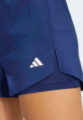 Short Training adidas Performance Workout Essentials 2 en 1 Azul