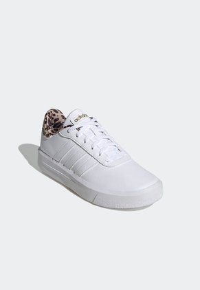 Tenis adidas Sportswear Court Plataforma Blanco