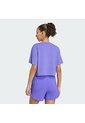 Camiseta Entrenamiento Morado Adidas Train Essentials Boxy Mujer de adidas Performance