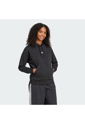 Buzo Negro Adidas Essentials Feel Cozy Mujer