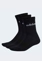 Medias Trío adidas Performance Linear Crew Negro de adidas Performance