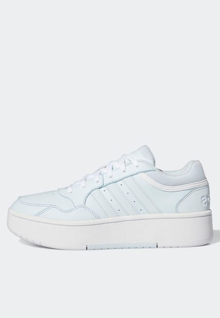 Tenis Lifestyle Celeste-Blanco adidas Performance Hoops 3.0 Bold