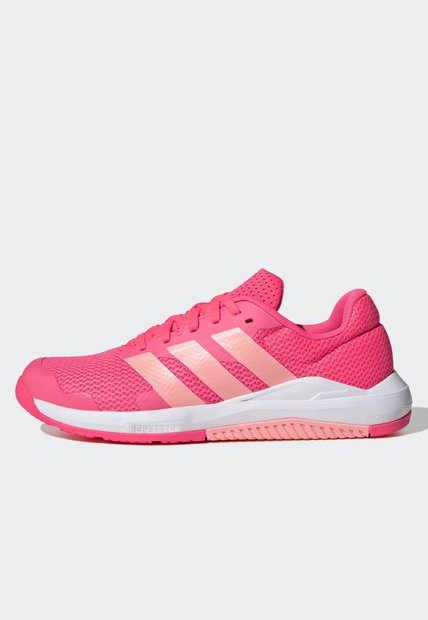 Tenis Training adidas Performance Dropset Base Rosa Neón