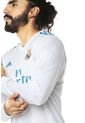 Camiseta Real Madrid Blanco-Azul  adidas Performance Real H Jsy ls de adidas Performance