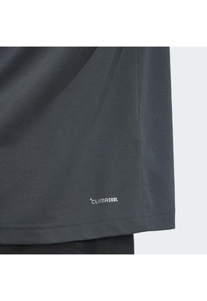 Camiseta Estampada Running Gris Adidas State Of Mind