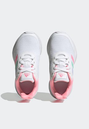 Tenis Running Blanco-Lila-Rosa Neón adidas Kids Tensaur Run 2.0
