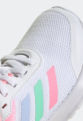 Tenis Running Blanco-Lila-Rosa Neón adidas Kids Tensaur Run 2.0