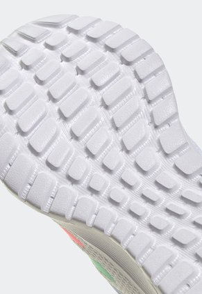 Tenis Running Blanco-Lila-Rosa Neón adidas Kids Tensaur Run 2.0