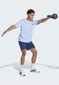 Camiseta Training adidas Performance Workout Essentials Base Celeste de adidas Performance