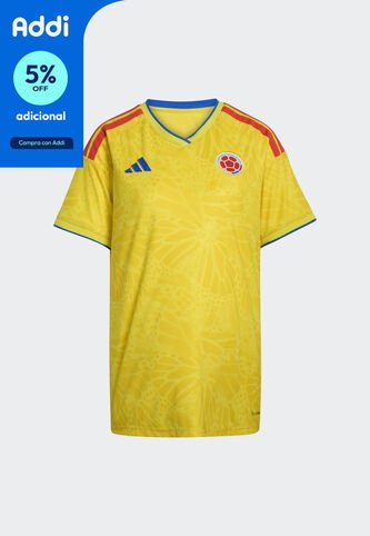 Camiseta Local Selección Colombia 26 adidas Amarillo adidas Performance