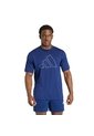 Camiseta Entrenamiento Azul Adidas Workout Essentials Logo Feelready Hombre de adidas Performance