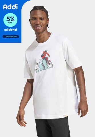 Camiseta adidas Sportswear Graphic  Blanco adidas Performance