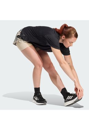 Camiseta Running Negro Adidas Adi365 Essentials Mujer