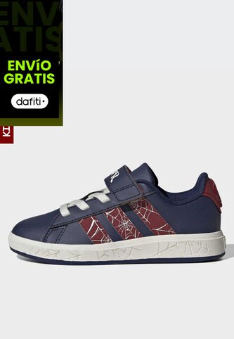 Tenis Lifestyle adidas Sportswear Grand Court Marvel Spider-Man Azul adidas Performance