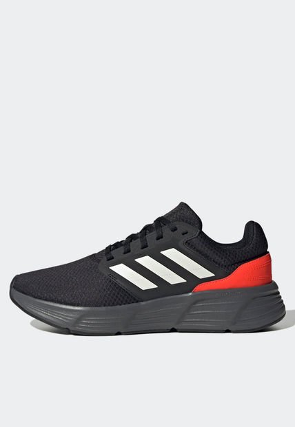 Tenis Running Negro-Coral-Gris adidas Performance Galaxy 6