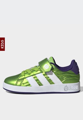 Tenis Lifestyle adidas Sportswear Marvel Avengers Grand Court Verde adidas Performance