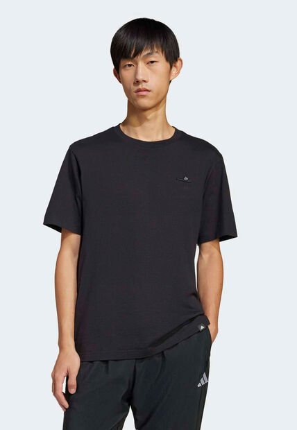 Camiseta adidas Sportswear Lounge Slide Graphic Negro