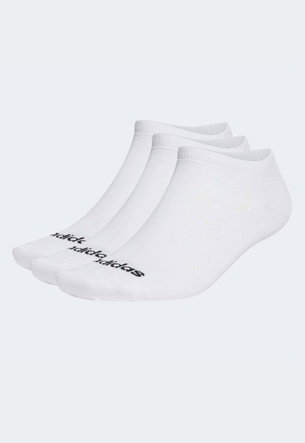 Medias X3 adidas Performance Thin Linear Blanco