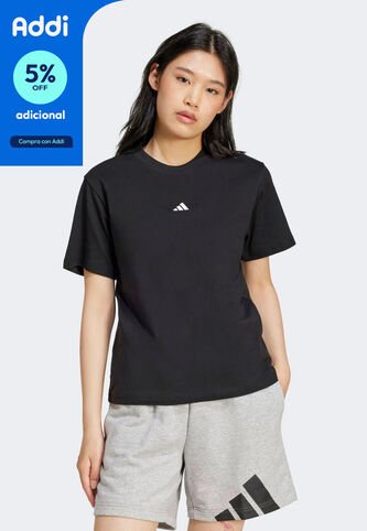 Camiseta adidas Sportswear Essentials Negro adidas Performance