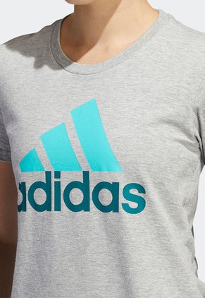 Camiseta Gris-Azul adidas Performance