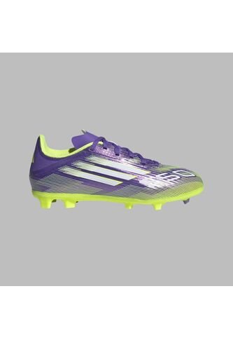 Guayos Adidas Kids F50 League FG/MG - Morado/Verde adidas Performance