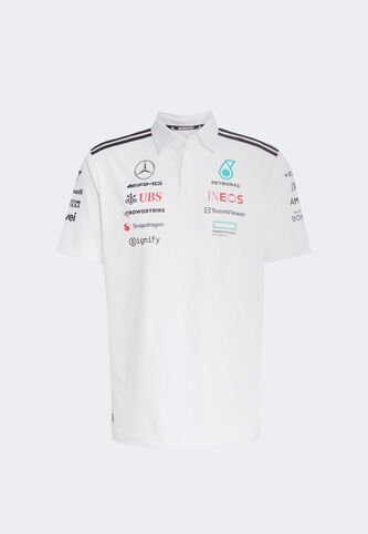 Polo adidas Sportswear Mercedes - AMG Petronas F1 Team Blanco adidas Performance