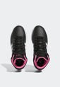 Tenis Lifestyle Negro-Blanco-Fucsia adidas Performance Hoops 3.0 Mid de adidas Performance