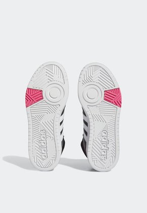 Tenis Lifestyle Negro-Blanco-Fucsia adidas Performance Hoops 3.0 Mid