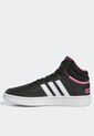 Tenis Lifestyle Negro-Blanco-Fucsia adidas Performance Hoops 3.0 Mid de adidas Performance