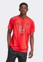 Camiseta Rojo-Negro adidas Performance FC Bayern Local 24/25 de adidas Performance