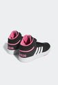 Tenis Lifestyle Negro-Blanco-Fucsia adidas Performance Hoops 3.0 Mid de adidas Performance