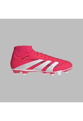 Guayos Adidas Hombre Predator Club Sock FG/MG - Rojo-Blanco