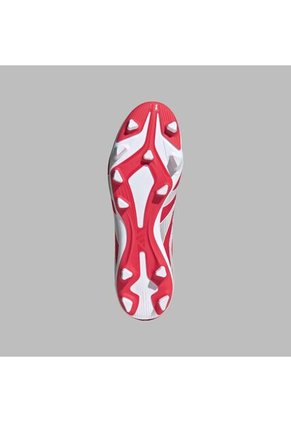 Guayos Adidas Hombre Predator Club Sock FG/MG - Rojo-Blanco