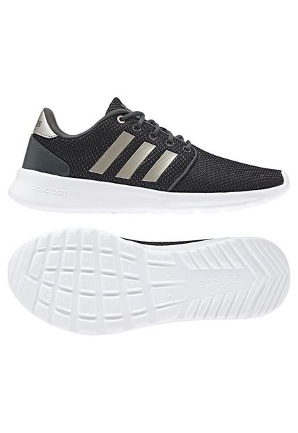 Tenis Lifestyle Negro-Gris Adidas Performance Qt Racer + Envio Gratis -  Compra Ahora | Dafiti Colombia