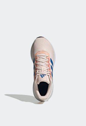 Tenis Running Nude-Azul-Blanco adidas Performance Runfalcon 3.0