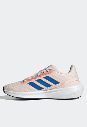 Tenis Running Nude-Azul-Blanco adidas Performance Runfalcon 3.0