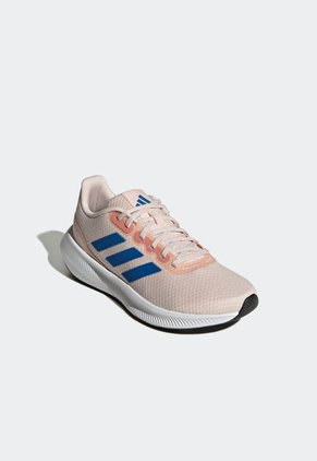 Tenis Running Nude-Azul-Blanco adidas Performance Runfalcon 3.0