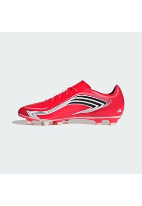 Guayos Beige Adidas F50 Messi Club Terreno Firme/Multiterreno Rojo