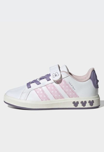 Tenis Lifestyle adidas Sportswear Grand Court Disney Minnie Mouse Blanco